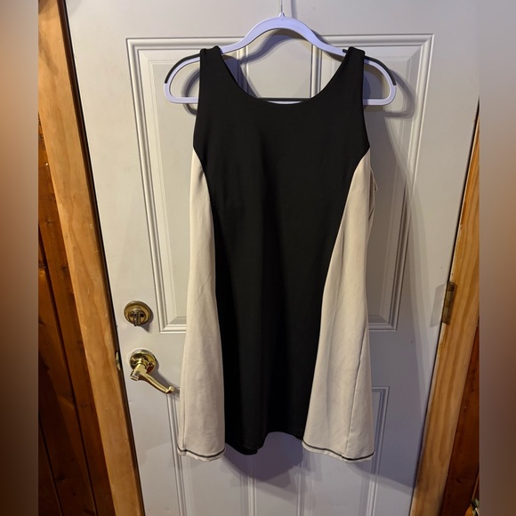 Zelos Size XXLarge Elegant Black and White Sleeveless Dress - Picture 1 of 7